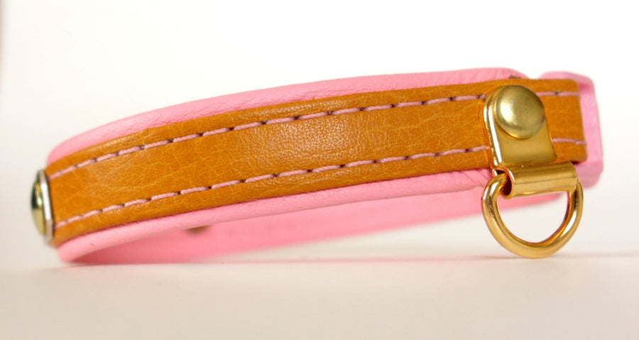 Leather Double Layer Cat Collar Customized
